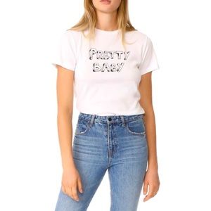 J Brand x Bella Freud ‘Pretty Baby’ Tee